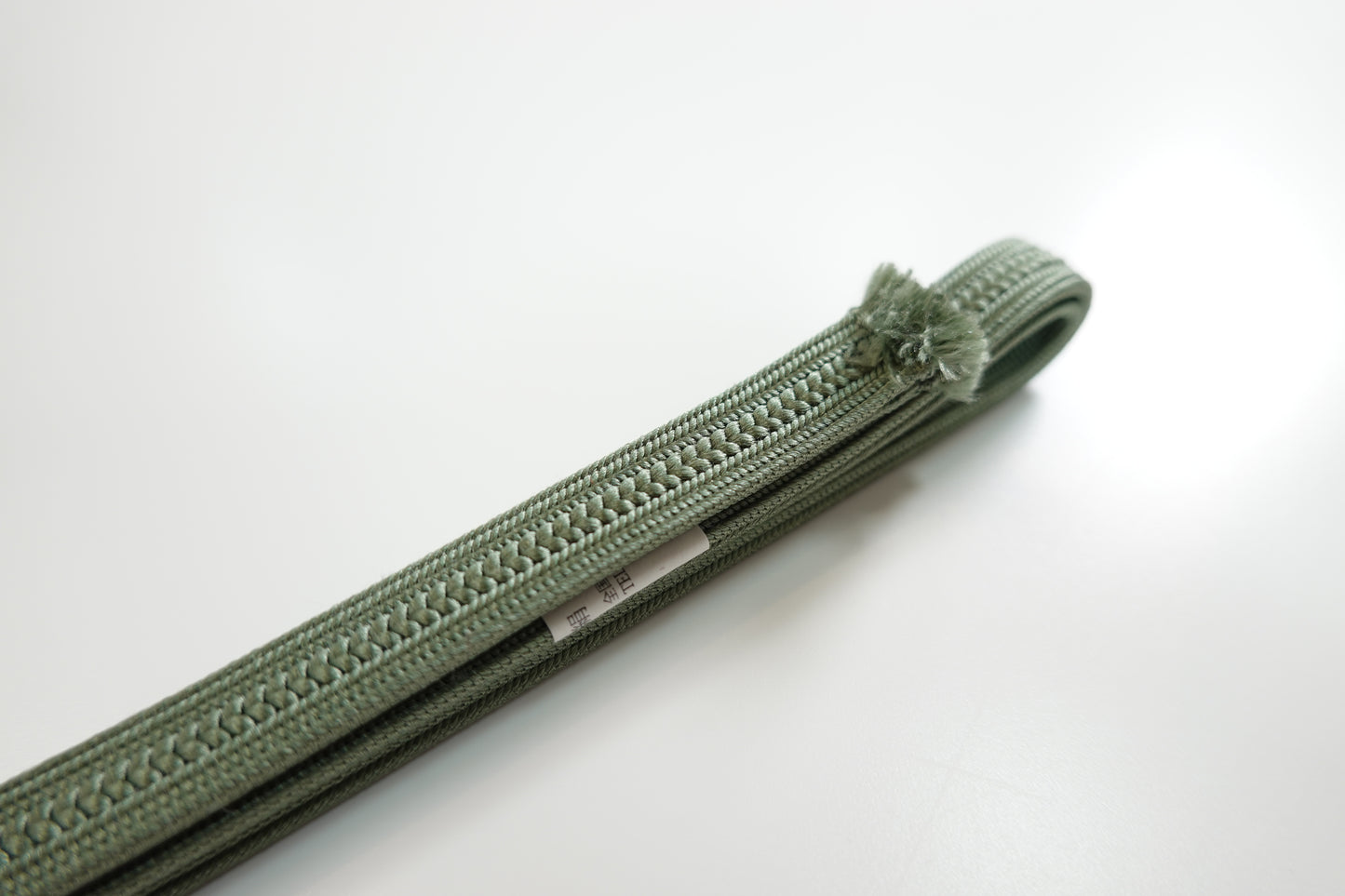 (Persimmon dye) Three-quarter cord, blue and white oak (light green) 006