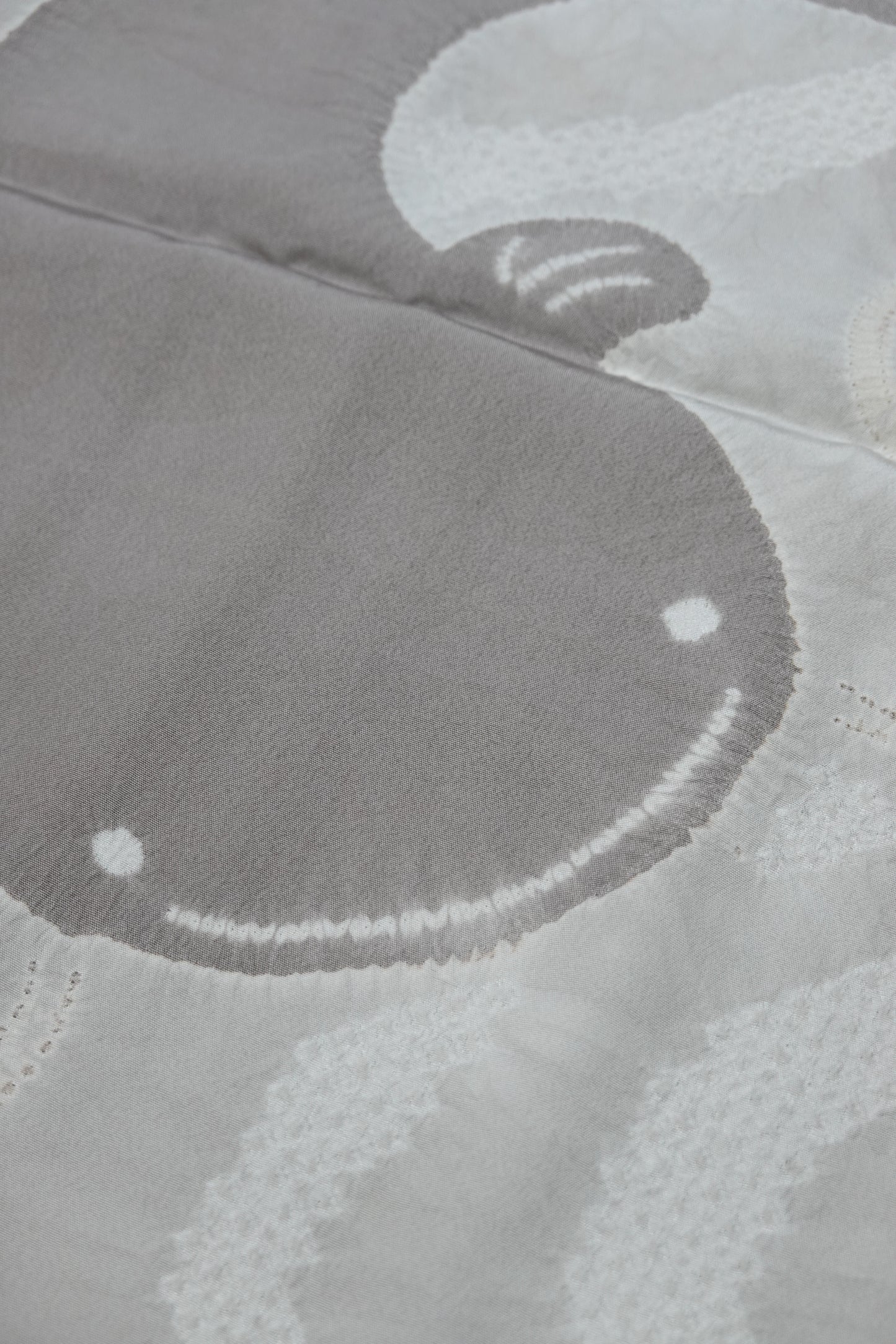 【藤井絞】肩裏 - 瓢鮎図 - (羽裏 額裏)