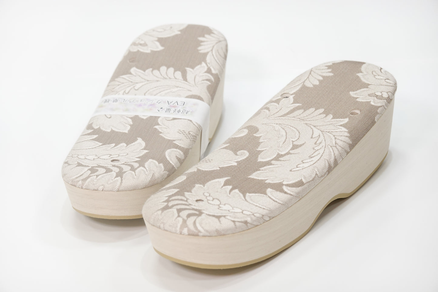 【衿秀】EVA 草履台 織地 ダマスク〈草履台単品〉Mサイズ