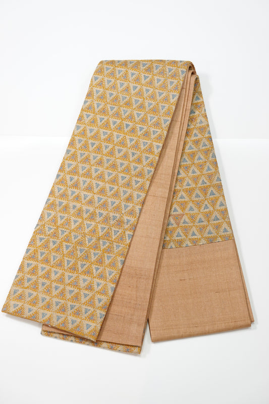 ≪4/27迄 ギャラリー凛 展 ≫ 半幅帯 カンタ刺子 (お仕立上がり品）KT29B