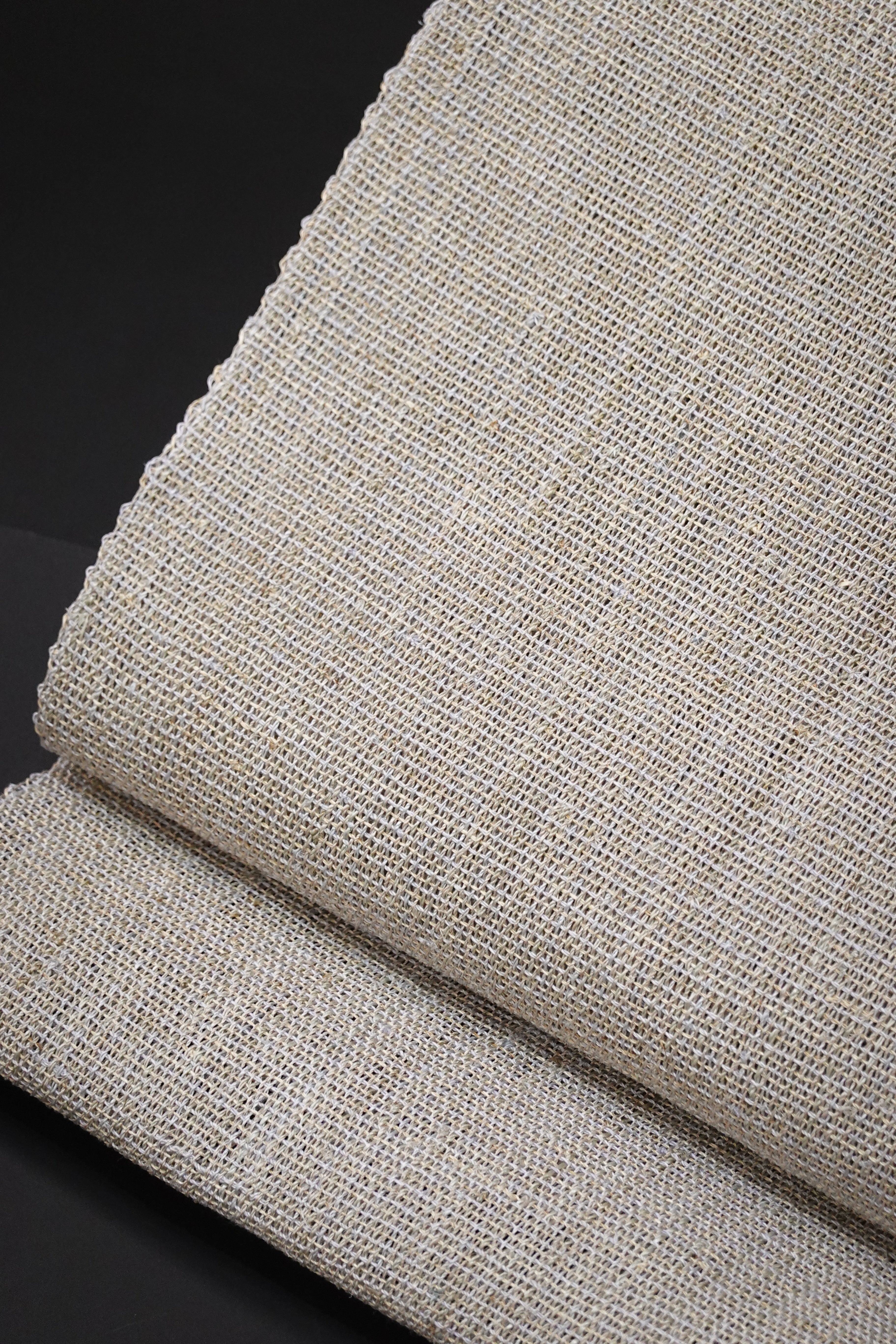 自然布葛布八寸名古屋帯　末仕立て品 葛布 八寸名古屋帯 自然の恵みに手仕事が命を吹き込みます。オール