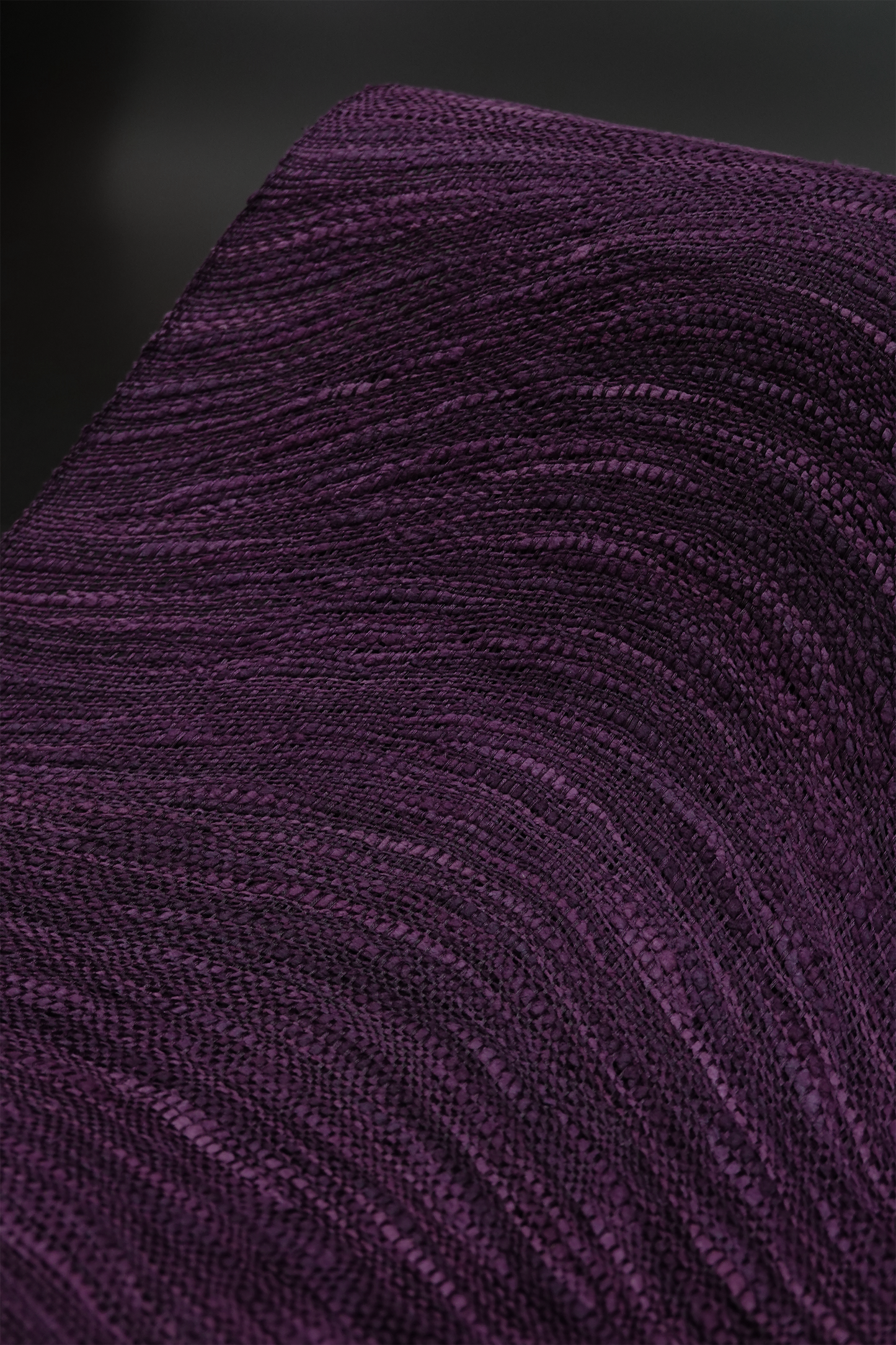 【誉田屋源兵衛】櫛織 八寸名古屋帯 紫根 ※価格はお問い合わせください