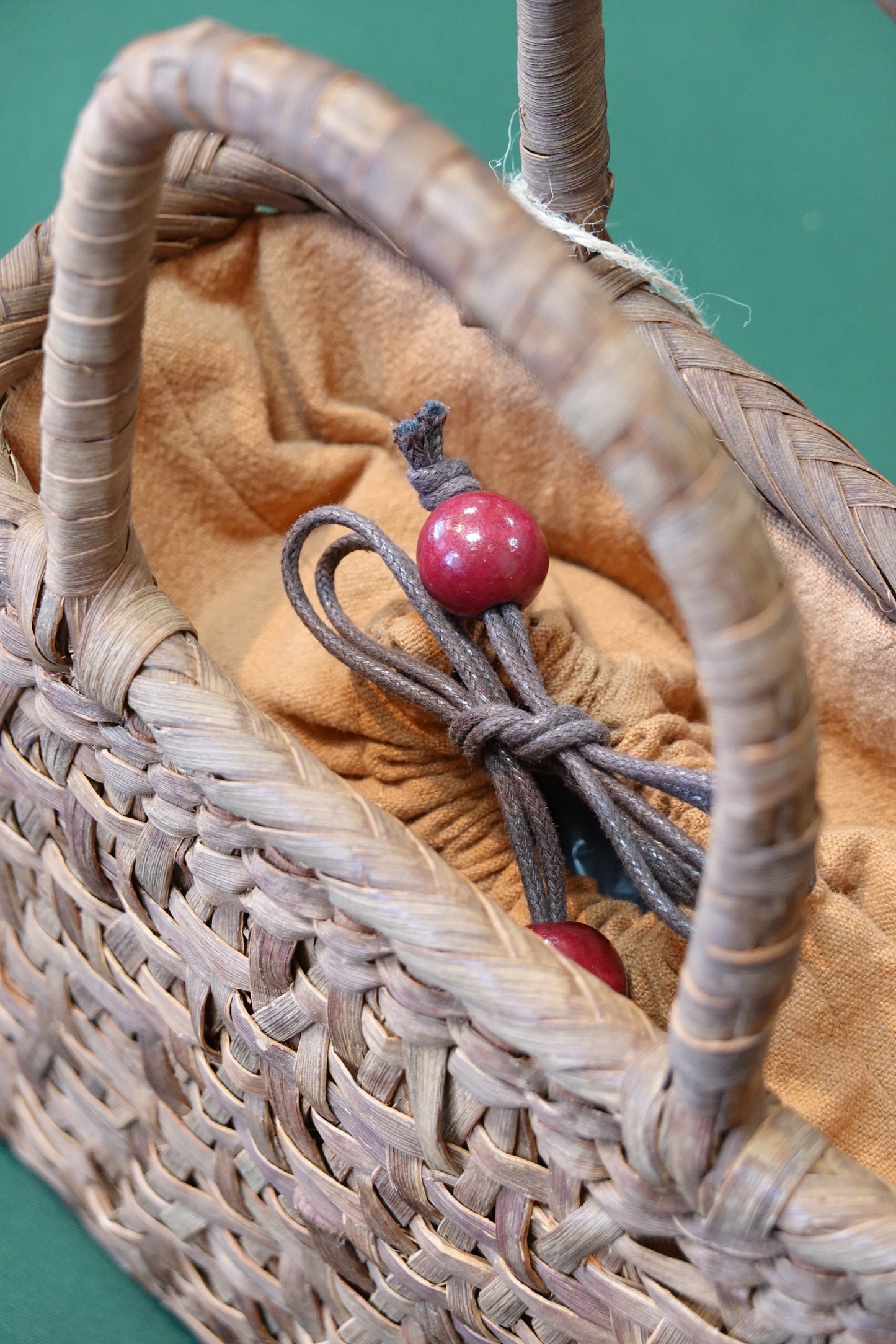 [KOMKRIT Workshop] Bamboo Basket Bag, Natural Color, SACRA, Purveyor to the Thai Royal Family