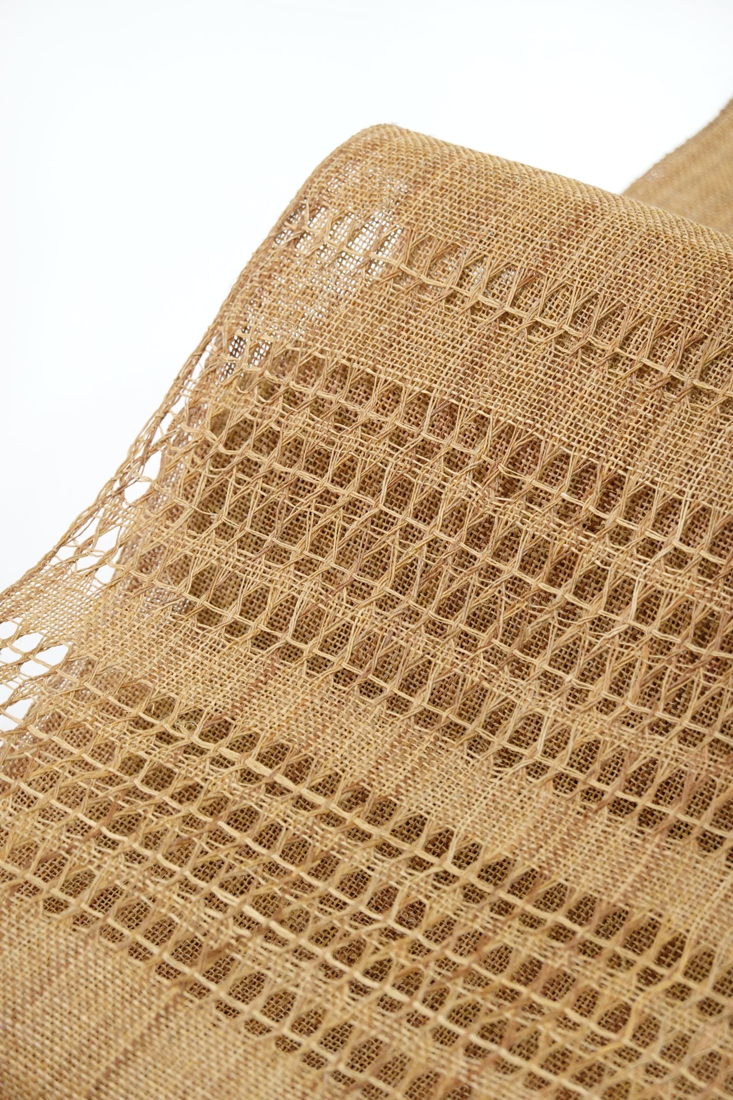 Natural Fabric: Kudzu Fabric, 8-inch Nagoya Obi, Light Gray Wisteria [Katsuaki Odashima]