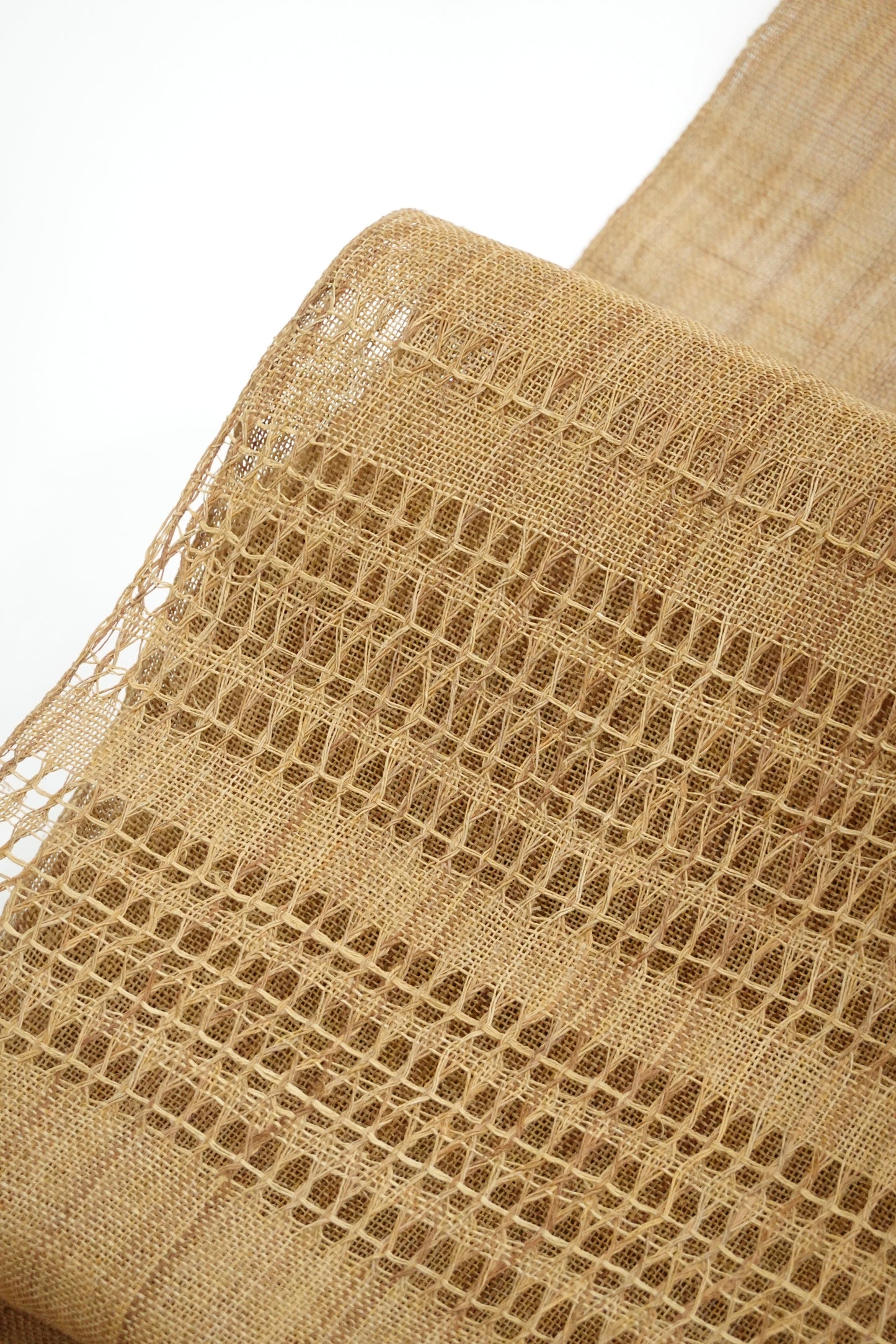 Natural Fabric: Kudzu Fabric, 8-inch Nagoya Obi, Light Gray Wisteria [Katsuaki Odashima]
