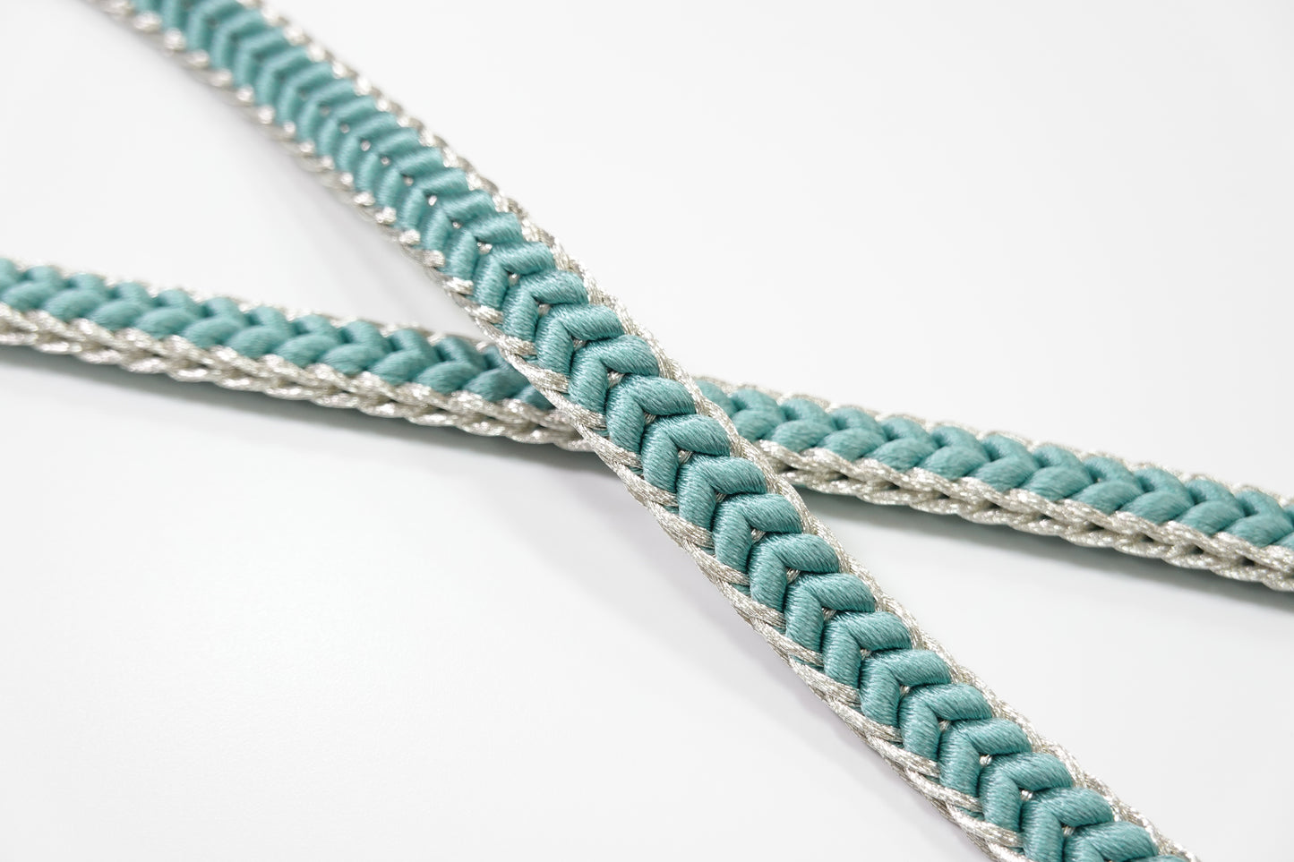 [Erihide] Obi-jime (sash band) with gold thread, Korai-gumi, yellow