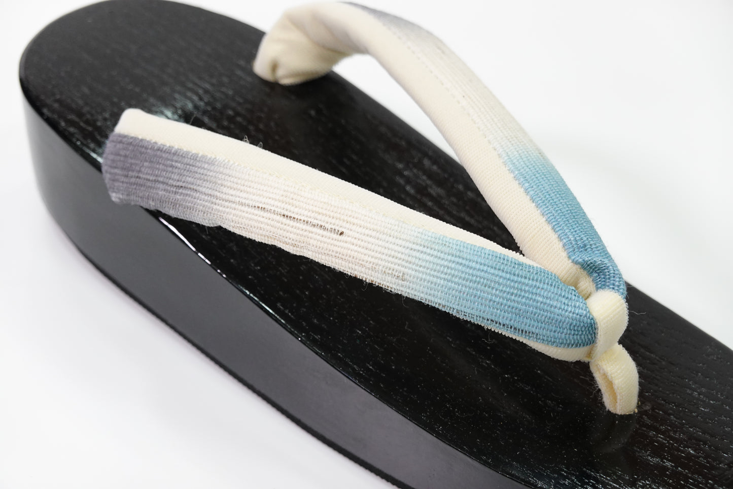 [Erihide] Kiso Nezuko Geta (Geta Clogs) with Hemp Straps, Blurred Purple