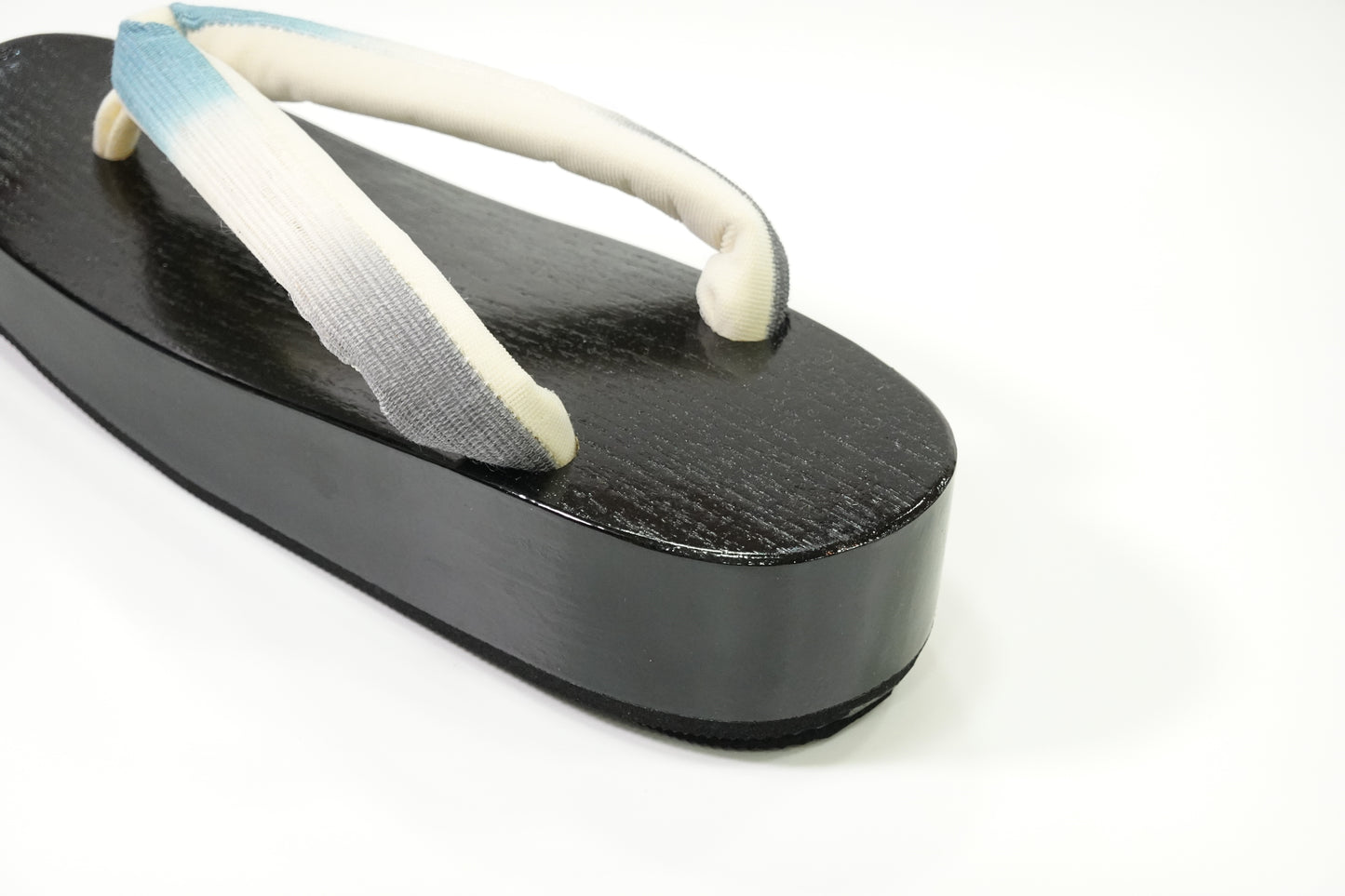 [Erihide] Kiso Nezuko Geta (Geta Clogs) with Hemp Straps, Blurred Purple