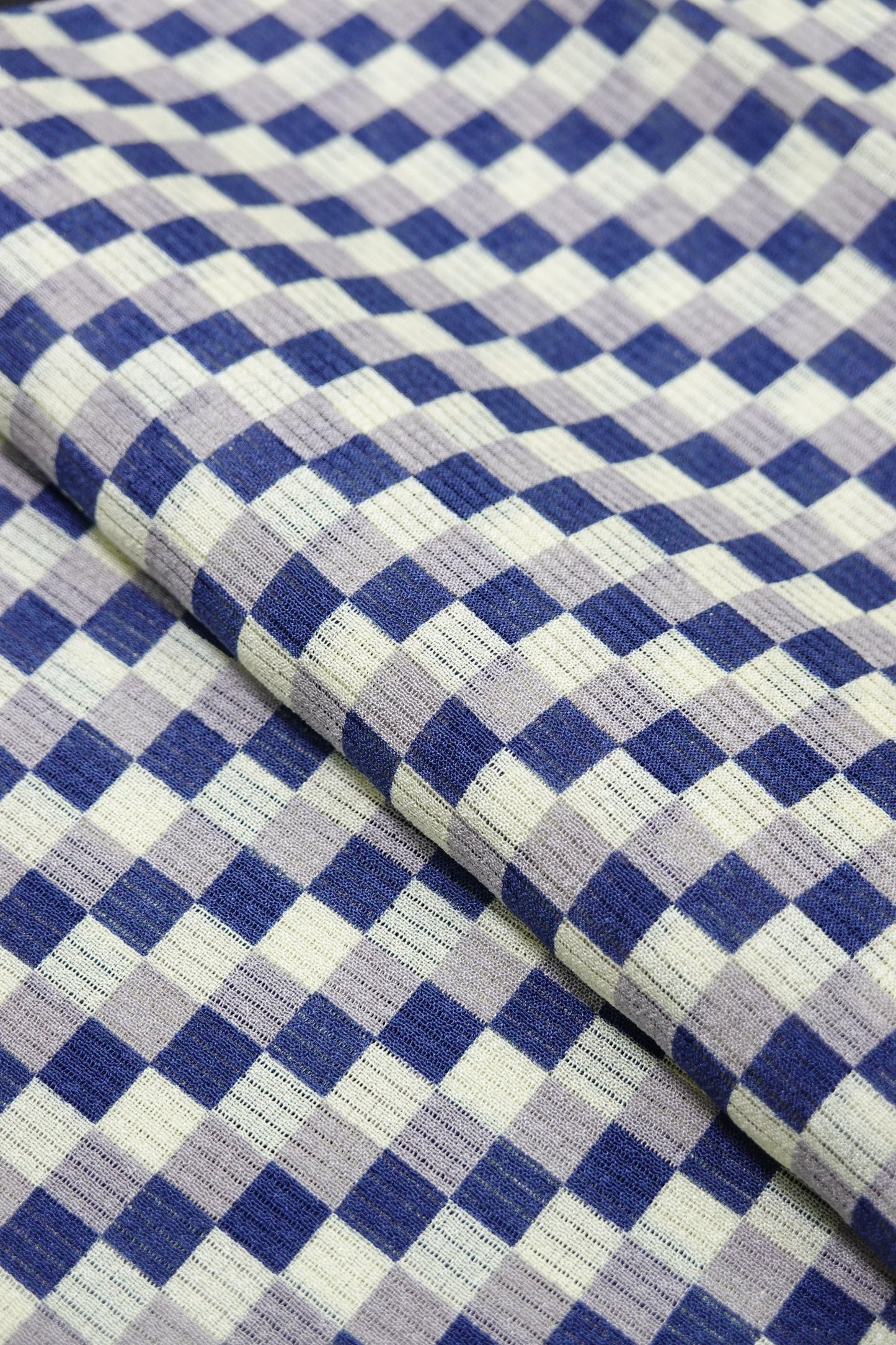 Summer Obiage with a Circle and Dot Pattern (Shrimp Tea Beige) by Erihide