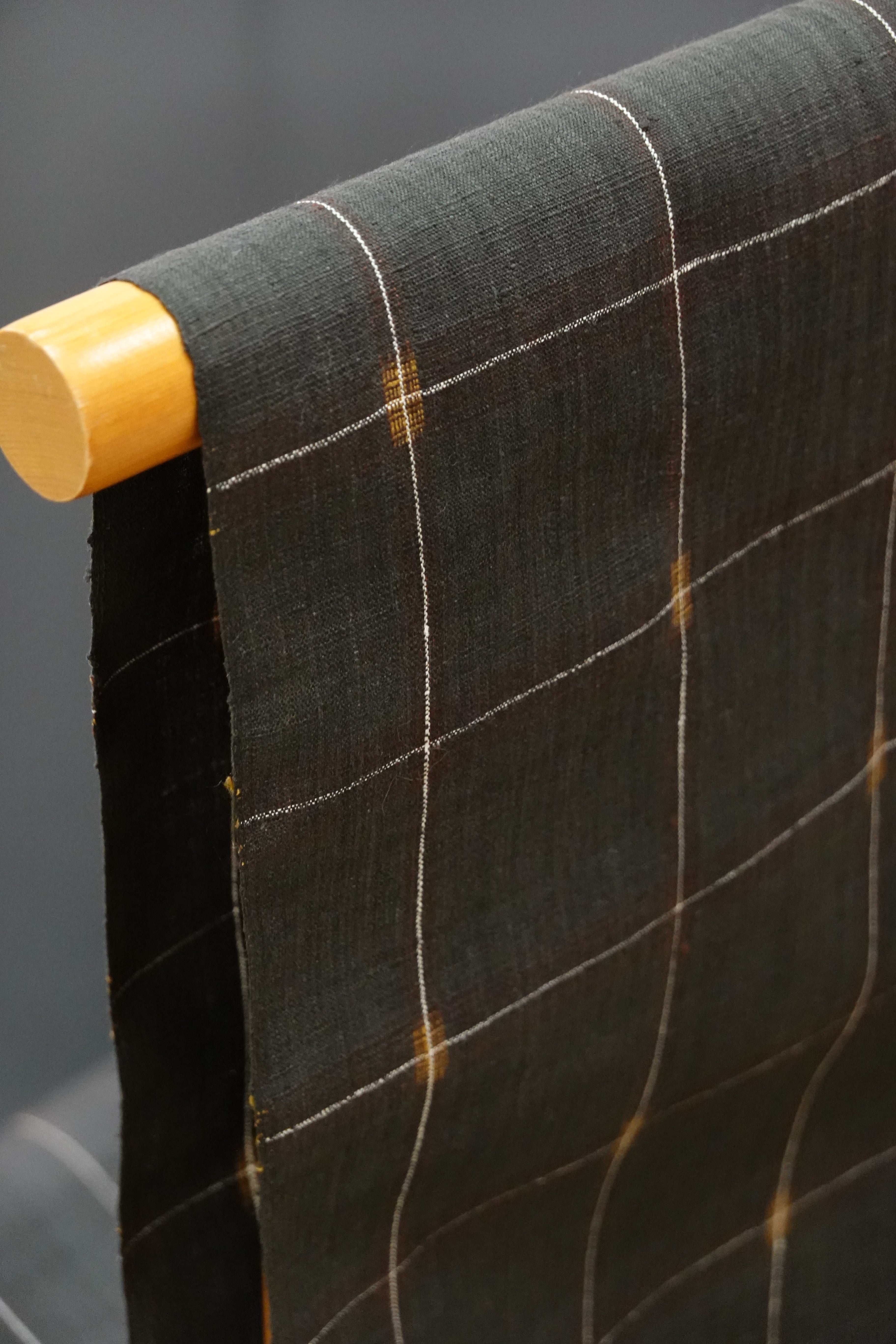 シスコーン　地機織り結城紬と帯締め2点 シスコーン様 地機織り結城紬と帯締め2点